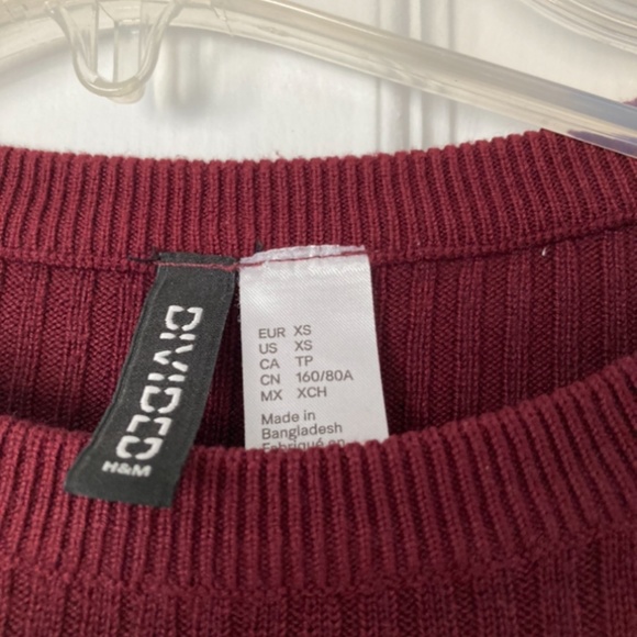 H&M Striped Ribbed Sweater Size Small Size 4 - Picture 3 of 3